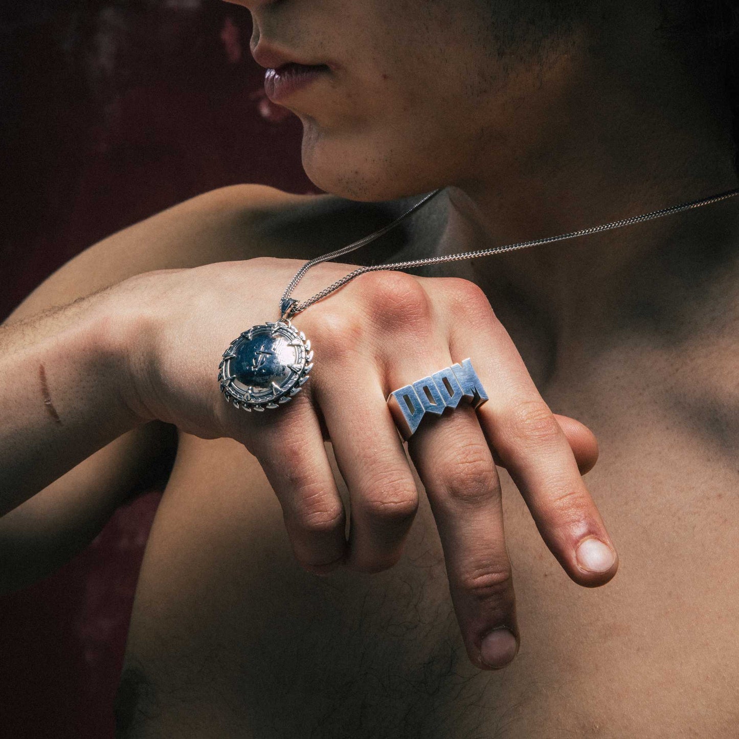 DOOM The Shield Saw Pendant