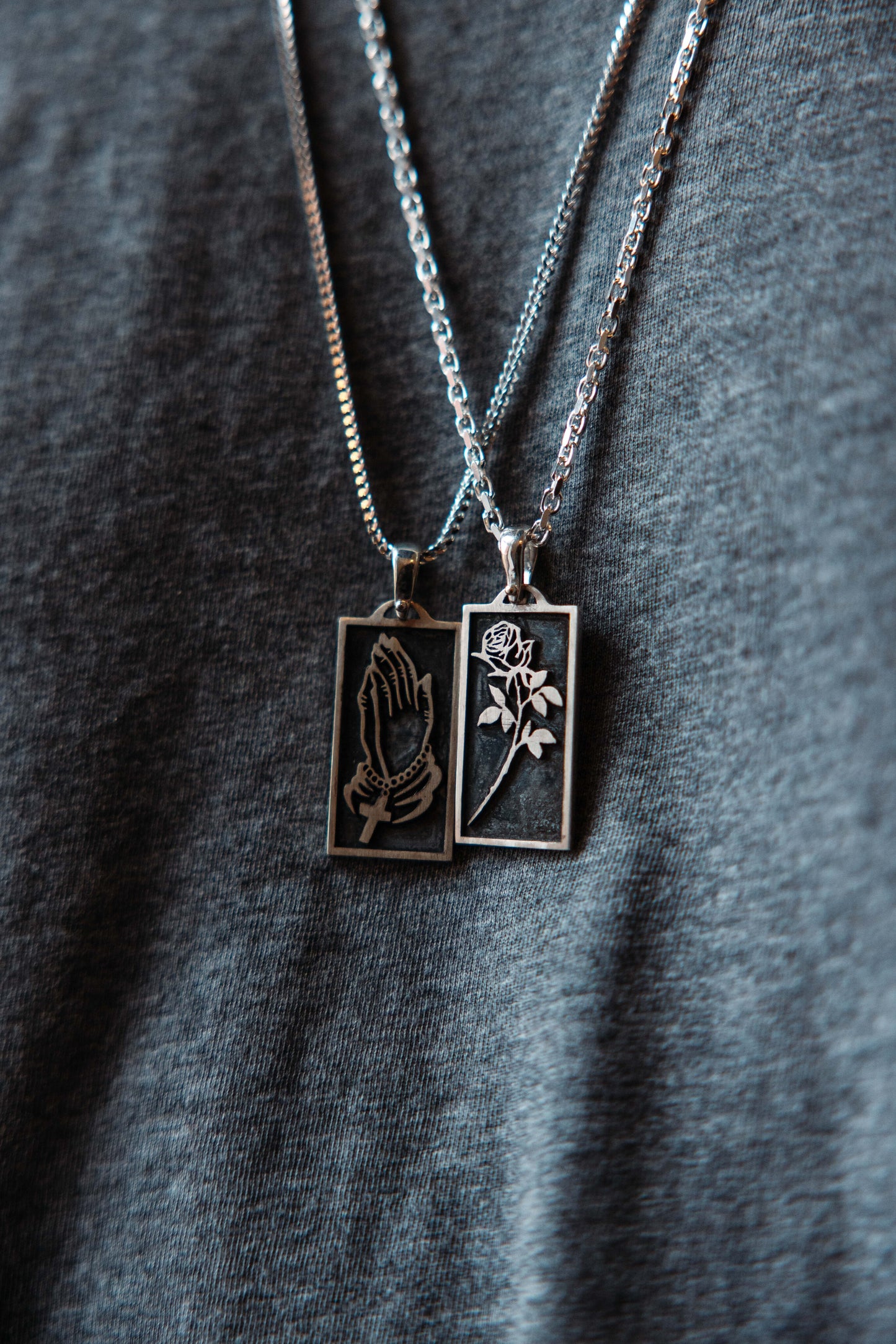 Rosary Hands Pendant