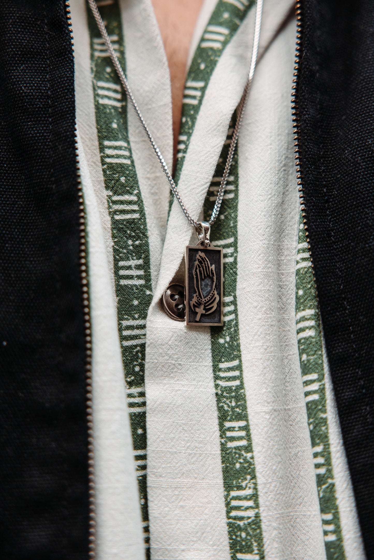 Rosary Hands Pendant