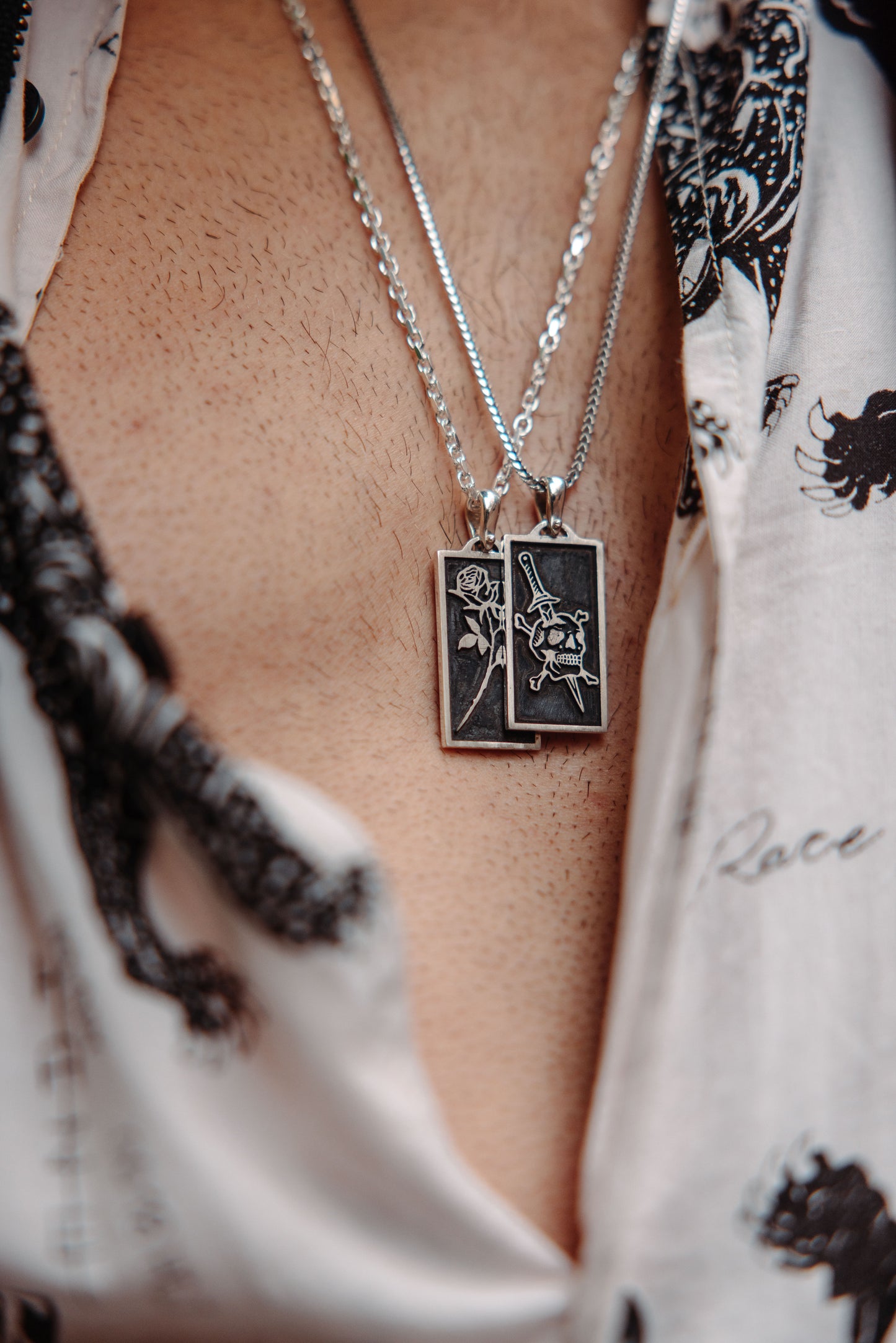 Skull & Dagger Pendant