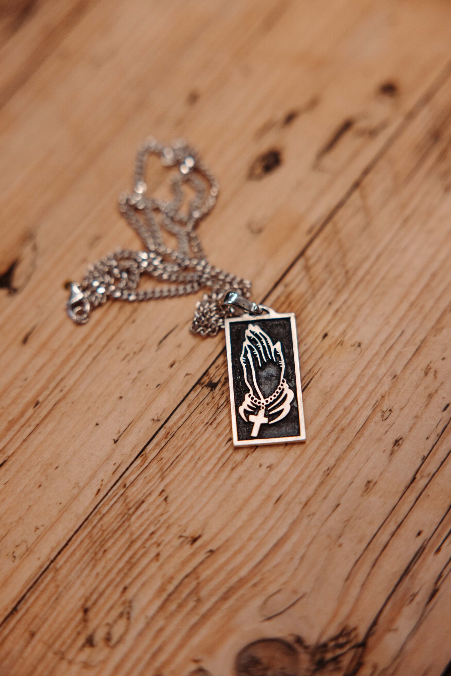 Rosary Hands Pendant