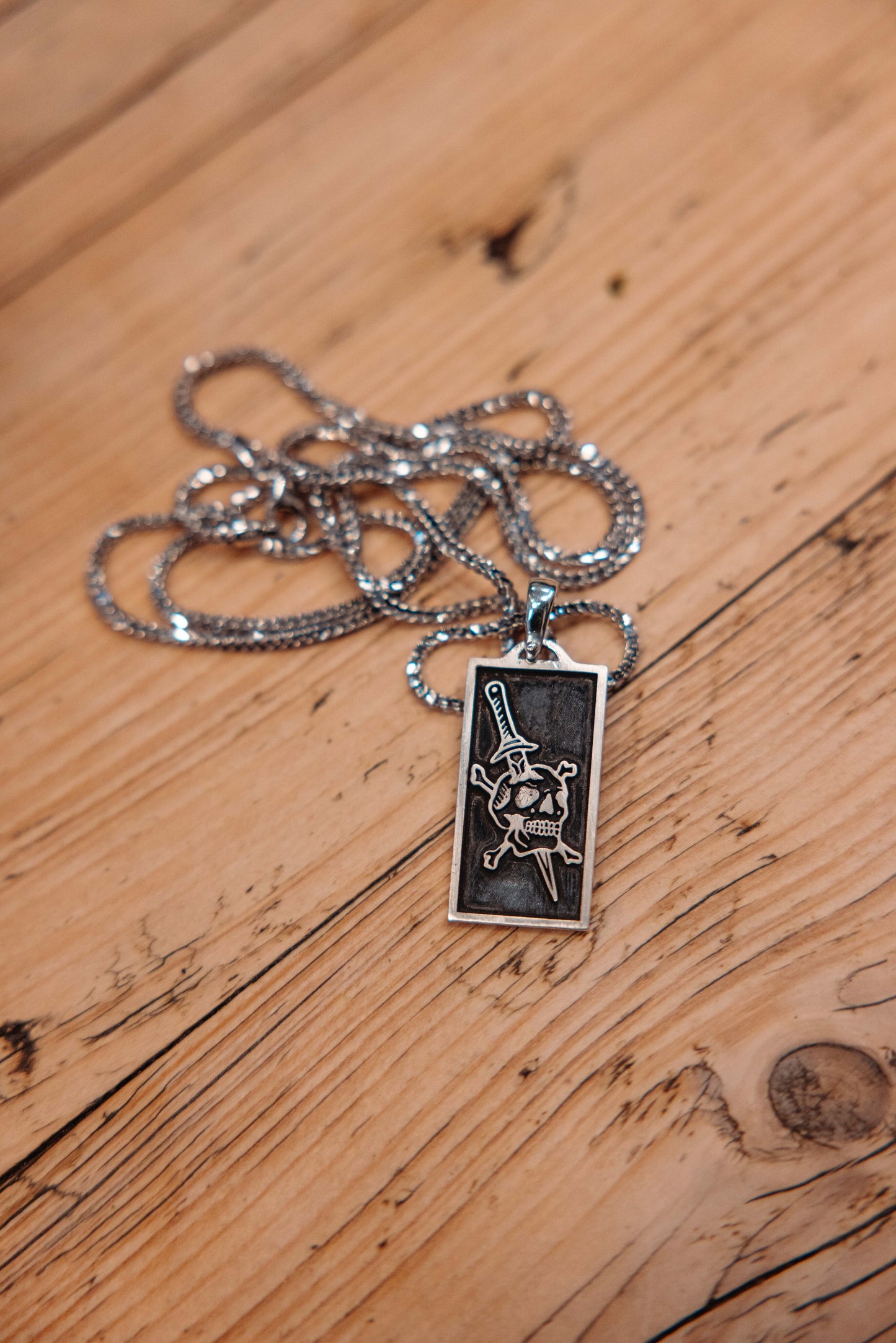 Skull & Dagger Pendant