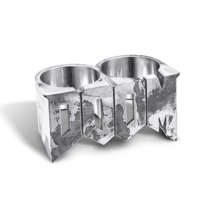 DOOM Battle Worn 'The Dark Ages' Knuckle Ring
