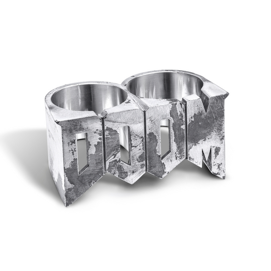 DOOM Battle Worn 'The Dark Ages' Knuckle Ring