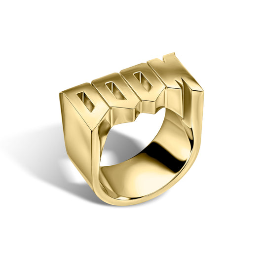 DOOM ring - 9ct Gold