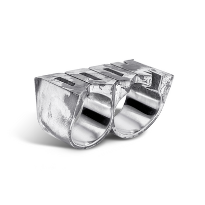 DOOM Battle Worn 'The Dark Ages' Knuckle Ring