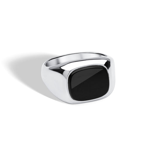The Black Pearl Signet Ring