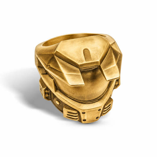 HALO Master Chief Ring –  9ct Yellow Gold